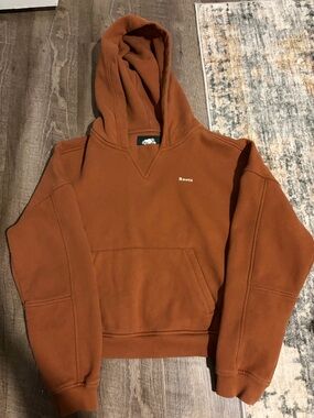 Roots Women’s Rust Orange Hoodie Sweatshirt